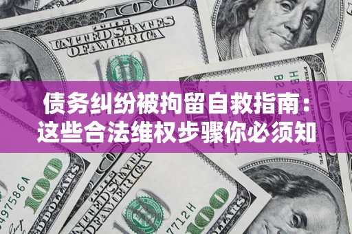 北京债务纠纷被拘留自救指南：这些合法维权步骤你必须知道！