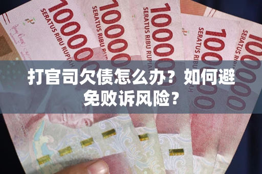 北京打官司欠债怎么办？如何避免败诉风险？