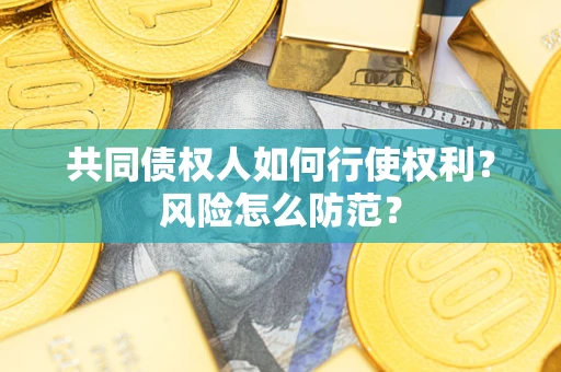 北京共同债权人如何行使权利？风险怎么防范？