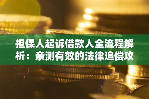北京担保人起诉借款人全流程解析：亲测有效的法律追偿攻略