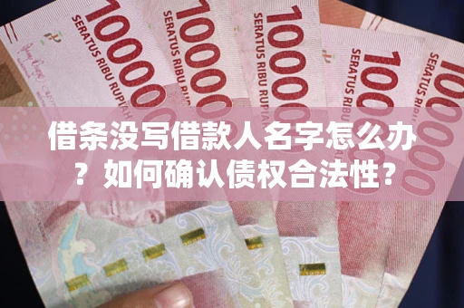 北京借条没写借款人名字怎么办？如何确认债权合法性？