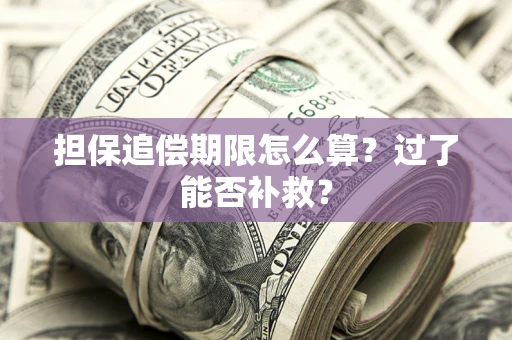 北京担保追偿期限怎么算？过了能否补救？